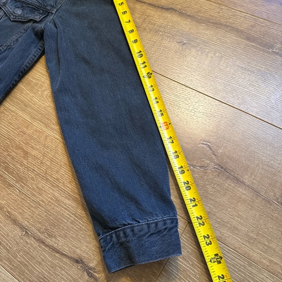 Levi's Trucker Denim Jacket Men’s XS Dark Grey Wash Jean Cotton 72334 - Picture 6 of 12